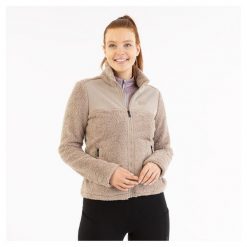 Damski polar rozpinany na całej długości BR Equitation Jiska. Brązowe bluzy z polaru BR, bez wzorów, z polaru, do jazdy konnej. Za 336.00 zł.