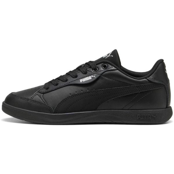 Buty sportowe Puma Vikky Star Go. Czarne buty sportowe lifestyle Puma, bez wzorów, ze skóry ekologicznej, bez zapięcia, na fitness i siłownię, puma vikky. Za 390.00 zł.