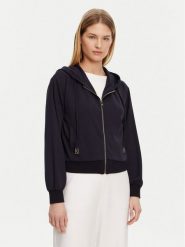 Gaudi Bluza 511BD64003 Granatowy Regular Fit. Niebieskie bluzy Gaudi, l, bez wzorów, z syntetyku, bez kaptura. Za 259.99 zł.