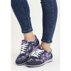 Granatowe Buty Sportowe Flowerfly. Buty sportowe lifestyle marki NEWFEEL. Za 59.99 zł.