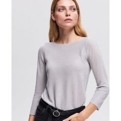 Sweter z błyszczącą nitką - Srebrny. Swetry marki INESIS. W wyprzedaży za 59.99 zł.