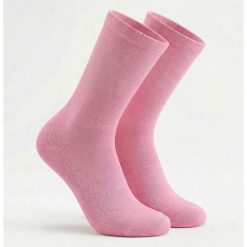 Oddychające skarpety kolarskie/biegowe – Różowe. Czerwone skarpetki C-LAB, bez wzorów. Za 104.50 zł.