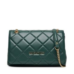 Torebka Valentino. Zielone kopertówki Valentino, bez wzorów, wizytowe, bez dodatków. Za 489.99 zł.