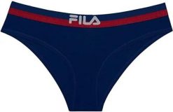 Bawełniane figi damskie Fila FU6050. Niebieskie figi Fila, bez wzorów, z bawełny. Za 12,671.78 zł.