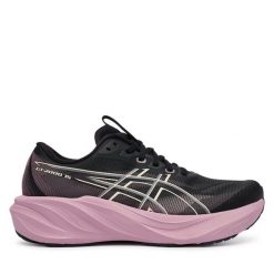 Buty do biegania Asics. Czarne buty do biegania ASICS, bez wzorów, bez zapięcia, do biegania. Za 659.99 zł.