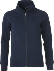 Clique Classic Cardigan Women bluza-kardigan, dark navy. Niebieskie swetry CLIQUE, l, bez wzorów, z bawełny, bez ramiączek. Za 213.48 zł.