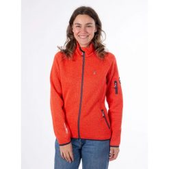 Damski polar Aulp Rikka. Czerwone bluzy z polaru Aulp, bez wzorów, z polaru, trekkingowe. Za 273.50 zł.