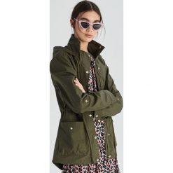 Parka z kapturem - Khaki. Płaszcze marki Sinsay. Za 119.99 zł.