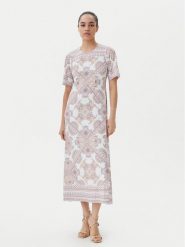 Hale Bob Sukienka letnia 4YAS614A Beżowy Regular Fit. Brązowe sukienki Hale bob, m, bez wzorów, z syntetyku, bez kołnierzyka, bez ramiączek. Za 749.99 zł.