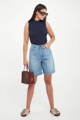 Bermudy damskie Ozono WEEKEND MAX MARA. Szorty Weekend Max Mara, bez wzorów. Za 839.00 zł.
