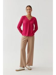 TATUUM Bluzka w kolorze różowym rozmiar: 36. Różowe bluzki Tatuum, bez wzorów, z wiskozy, bez kołnierzyka, bez ramiączek. Za 78.66 zł.