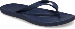 Kapcie Crocs Klapki Crocs Dorosłych. Niebieskie kapcie Crocs, bez wzorów, z materiału. Za 119.99 zł.