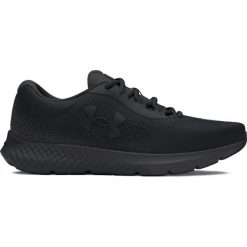 Damskie buty do biegania Under Armour Charged Rogue 4. Czarne buty do biegania Under Armour, bez wzorów, z gumy, bez zapięcia, do biegania. Za 345.00 zł.