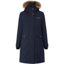 Parka dla kobiet Didriksons Erika. Niebieskie płaszcze Didriksons, na jesień, xl, bez wzorów, eleganckie, bez kaptura. Za 1,277.00 zł.