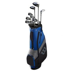 Zestaw golfowy Wilson Golf 1200 TPX 1,3,5,6-S,P,B,GR. Czarne swetry Wilson, l, bez wzorów, z materiału, bez ramiączek. Za 2,027.55 zł.