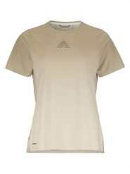 Craft Koszulka "Pro Trail" w kolorze beżowym do biegania rozmiar: L. Brązowe t-shirty sportowe Craft, l, bez wzorów, bez ramiączek, do biegania. Za 86.99 zł.