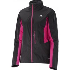 Salomon Kurtka Softshellowa Lightning Softshell Jkt W Bk/Yarrow Pink L. Kurtki przejściowe sportowe marki Salomon. W wyprzedaży za 429.00 zł.