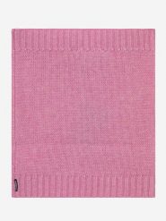 Ecoalf Wełniany szal-koło w kolorze jasnoróżowym - 24,5 x 30 cm rozmiar: onesize. Różowe szaliki i kominy Ecoalf, bez wzorów, ze skóry. Za 105.63 zł.