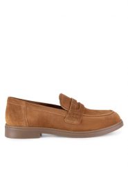 Lasocki Mokasyny WI16-POLO-03 Brązowy. Brązowe mokasyny Lasocki, bez wzorów, ze skóry. Za 219.99 zł.
