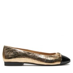 Baleriny MICHAEL Michael Kors. Żółte baleriny MICHAEL Michael Kors, bez wzorów, bez obcasa, bez zapięcia. Za 529.99 zł.