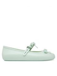 Melissa Baleriny Melissa Soft Ballerina Bow Ad M 35971 Zielony. Zielone baleriny Melissa, bez wzorów, z tworzywa sztucznego, bez obcasa, bez zapięcia. Za 209.99 zł.