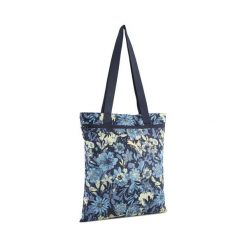 Torba typu tote Pop PUMA New Navy Floral Aop Blue. Niebieskie torby sportowe Puma, bez wzorów. Za 89.00 zł.