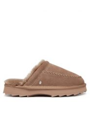 EMU Australia Kapcie Sharky Slide W13338 Brązowy. Brązowe kapcie Emu Australia, bez wzorów. Za 384.99 zł.