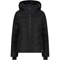 Kurtka damska turystyczna CMP 32W0266. Czarne kurtki przeciwdeszczowe CMP, s, bez wzorów, z lycry, bez kaptura, narciarskie. Za 519.99 zł.