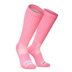 Podkolanówki Boombastic Siroko BBC Jam Pink. Czerwone skarpetki SIROKO, bez wzorów, z elastanu. Za 63.00 zł.