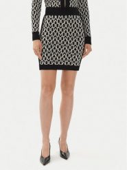 Marciano Guess Spódnica ołówkowa 4YGD17 5036Z Czarny Slim Fit. Czarne spódnice Marciano Guess, xs, z aplikacjami, z wiskozy, ołówkowe. Za 379.99 zł.