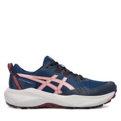 Buty do biegania Asics. Niebieskie buty do biegania ASICS, bez wzorów, bez zapięcia, do biegania. Za 359.99 zł.