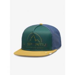 Czapka z daszkiem La Sportiva LS Trucker. Zielone czapki z daszkiem La Sportiva, bez wzorów, sportowe. Za 125.99 zł.