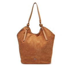 Torebka JENNY. Brązowe torebki klasyczne Jenny, bez wzorów, klasyczne, bez dodatków. Za 129.99 zł.