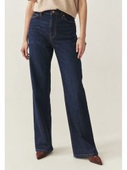 TATUUM Dżinsy - Regular fit - w kolorze granatowym rozmiar: 36. Niebieskie jeansy Tatuum, z aplikacjami, ze skóry, klasyczne, z podwyższonym stanem. Za 231.13 zł.