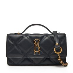 Torebka Steve Madden. Czarne kopertówki Steve Madden, bez wzorów, wizytowe, bez dodatków. Za 299.99 zł.