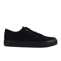 Buty trampki Lee Ava 50251009 11A czarne. Czarne trampki bez wzorów, z gumy, klasyczne, bez zapięcia. Za 218.95 zł.