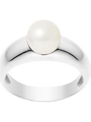 Pearl Addict Złoty pierścionek z perłą rozmiar: 50. Białe pierścionki Pearl Addict, z perłą, złote. Za 1,457.99 zł.