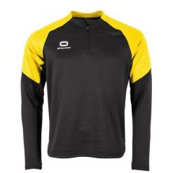 Bluza dresowa 1/4 zip Stanno Bolt. Niebieskie bluzy bez kaptura STANNO, xl, bez wzorów, z dresówki, bez kaptura, na fitness i siłownię. Za 249.50 zł.
