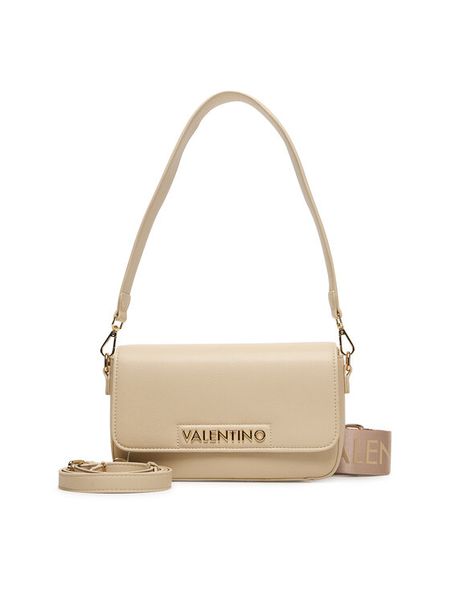 Valentino Torebka Aury Re VBS9OB09 Écru. Białe torebki klasyczne Valentino, bez wzorów, ze skóry, bez dodatków. Za 388.99 zł.