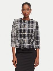 Rinascimento Marynarka CFC0130470003 Czarny Regular Fit. Czarne marynarki i żakiety Rinascimento, xl, bez wzorów, z syntetyku, bez ramiączek. Za 944.99 zł.