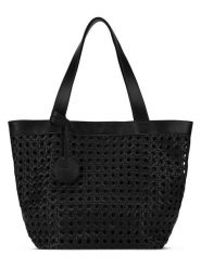 Ilse Jacobsen Shopper bag w kolorze czarnym - 51 x 36 x 17 cm rozmiar: onesize. Czarne shopper bag Ilse Jacobsen, bez wzorów, z materiału, na ramię, bez dodatków. Za 149.95 zł.