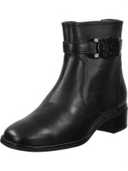 Ara Shoes Skórzane botki w kolorze czarnym na obcasie rozmiar: 40. Czarne botki Ara Shoes, bez wzorów, ze skóry, eleganckie, bez obcasa, na obcasie, bez zapięcia. Za 306.01 zł.