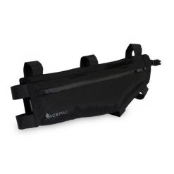 Torba rowerowa na ramę Acepac ZIP FRAME BAG. Szare torebki klasyczne ACEPAC, bez wzorów, sportowe, bez dodatków. Za 242.99 zł.