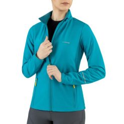 Kurtka damska trekkingowa Viking Acadia Lady. Niebieskie kurtki Viking, xl, bez wzorów, sportowe, bez kaptura. W wyprzedaży za 251.91 zł.