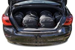 Torby Do Bagażnika Infiniti Q70 Hev 2013-2018 4Szt Kjust. Czarne torby podróżne KJUST, bez wzorów, z kauczuku. Za 1,140.00 zł.