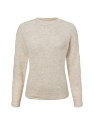 Msch Copenhagen Sweter Kobiety beżowy, XS/S. Brązowe swetry MSCH Copenhagen, s, bez wzorów, z dzianiny, eleganckie, bez ramiączek. Za 349.95 zł.