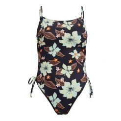 Jednoczęściowy strój kąpielowy dla Kobiety PT BEACH CLASSICS FASHION Czarny. Czarne stroje jednoczęściowe Roxy, bez wzorów, z elastanu, sportowe. Za 339.99 zł.