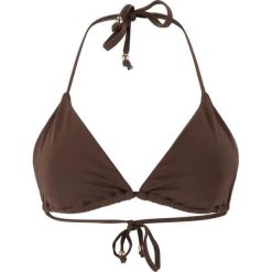 Damski top do kostiumu kąpielowego Athlecia Sherrill. Brązowe bikini Athlecia, bez wzorów, sportowe. Za 194.50 zł.