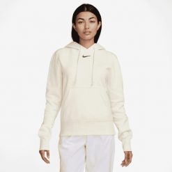 Bluza na co dzień damska Nike HF6839133. Białe bluzy z kapturem Nike, xs, bez wzorów, z polaru, z kapturem. Za 441.00 zł.