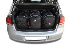 Torby Do Bagażnika Vw Golf 5 Hatchback 2008-2012 3Szt Kjust. Czarne torby podróżne KJUST, bez wzorów, z kauczuku. Za 940.00 zł.